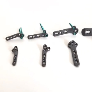 Placa de bloqueo TPLO, instrumento quirúrgico ortopédico de titanio puro, instrumento ortopédico de bloqueo de ambos sentidos comprimido veterinario - Product Image 4