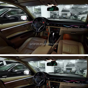 Sistem Pencahayaan Interior Mobil Autowellus 12V 3-5W E90 E92 E93 2005-2012 Gaya Galaxy Mewah Lampu Ambient Trim Dasbor Layar - Product Image 6