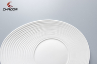 Assiettes de Luxe Créatives en Porcelaine Nordique de 12 Pouces, Vente en Gros d'Usine, Vaisselle en Céramique pour Restaurants