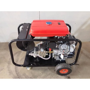 Nettoyeur haute pression 600cc à moteur diesel, machine de nettoyage de canalisations robuste, détartrage et décapage de bobines métalliques - Product Image 2