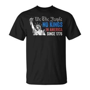 Camiseta We The People No Kings In America Since 1776 - Product Image 1