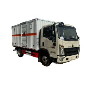 Yeni Sinotruk Howo 4x2 Euro 6 Mini Kamyon Van Tek Kabin Dizel FAST Şanzımanlı Kargo Kamyonu Yol Taşımacılığı İçin - Product Image 1