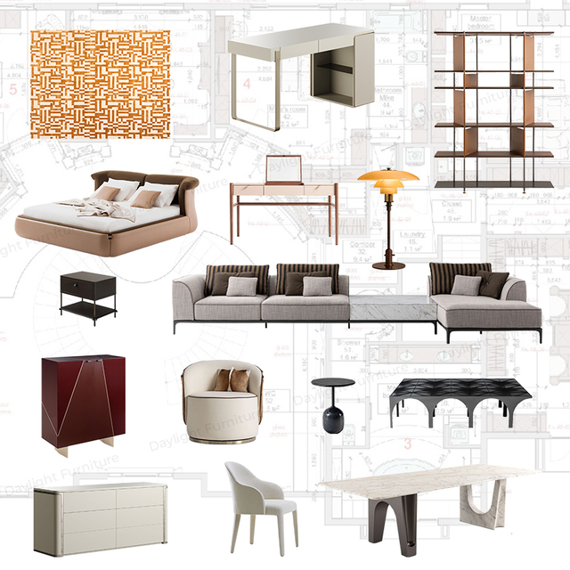 High Quality Premium Luxury Bespoke L-Configuration Modular Sofa Storage Modern Sectional Sofa for Designer