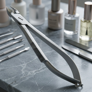 Stainless Steel Cuticle Nipper 3-4MM Curved/Straight Blade Sharp Tip Wide Jaw Opening Right-<b>Handed</b> Scissors Durable <b>Nail</b> <b>Nail</b> - Product Image 5