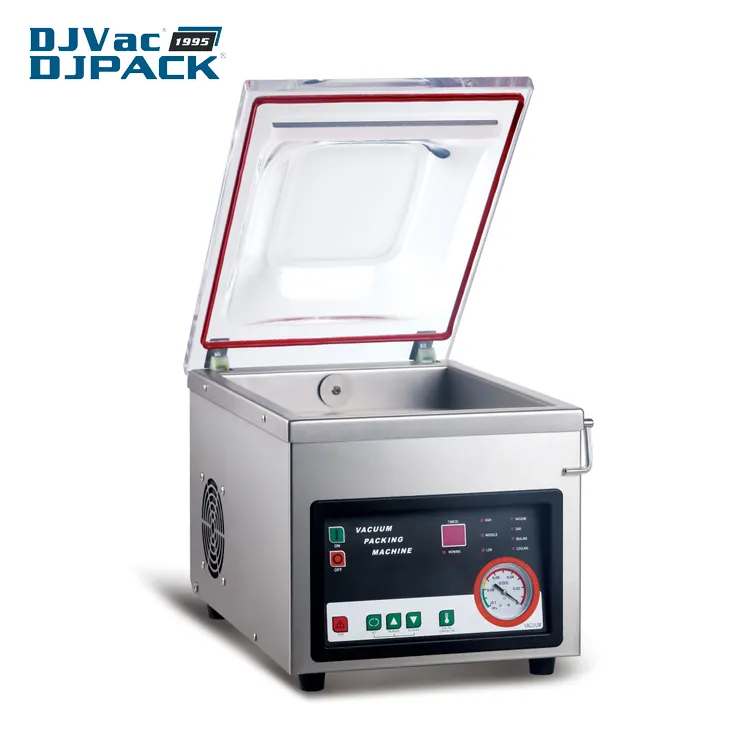 DZ-260 Commerciële Semi-automatische Tafel Top Vacuüm Verpakkingsmachine Voor Voedsel Verpakking Vacuüm Sealer