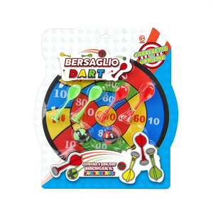เกมปาลูกดอก Bersaglio ขนาด 39x34 ซม. พร้อมลูกดอก 6 ดอก เป้าหลากสีสำหรับเด็กเล่น - Product Image 2