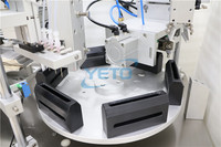 Machine de remplissage et de scellage automatique de tubes monodose en céramique à 5 têtes, pour ampoules en plastique de qualité alimentaire