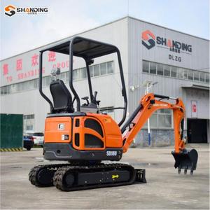 Mini excavadora diésel en oferta, mini excavadora de 1.2 y 1.8 toneladas, mini excavadora con cabina, excavadora hidráulica de cadenas. - Product Image 6