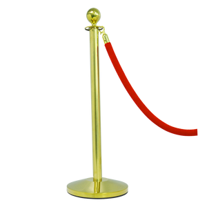 Barrière de contrôle de foule pour événements personnalisés, vente en gros, barrière de circulation rétractable en acier inoxydable, poteaux de barrière avec corde en velours - Product Image 5