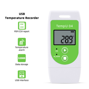 Hedao Tempu-04 Multi Use Data <b>Loggers</b> USB for <b>Temperature</b> Control Humidity Thermometer Data <b>Logger</b> - Product Image 3