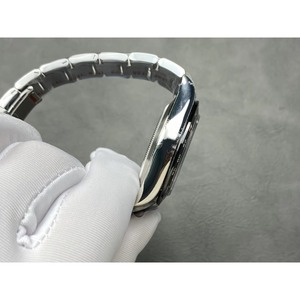 Montre mécanique pour homme Drioshipping, luxe léger, alliage, 41 mm, cadran sans inscription, aiguilles lumineuses, chronographe, bracelet en cuir - Product Image 5