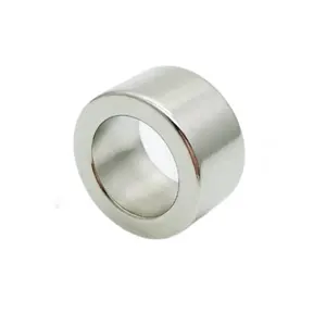 Fábrica personalizada N52 50M 52M 38H 42H 35SH Grado Forma de anillo Imanes de NdFeB de neodimio de tierras raras