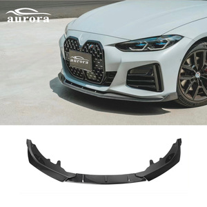 Labio delantero de fibra de carbono de alta calidad estilo FD para <span class=keywords><strong>BMW</strong></span> 4 Series 430i <span class=keywords><strong>440i</strong></span> G22 G23 difusor de alerón faldas laterales - Product Image 1
