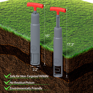 Bewährte Effiziente Schädlingsbekämpfung für Ackerland, Gärten und Rasen – Minnesota Maulwurffalle - Product Image 5