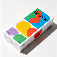 Boîte d'expédition personnalisée en carton ondulé recyclable Ching TA avec logo, pelliculage brillant, emballage imprimé de luxe pour l'expédition de viande et de farine