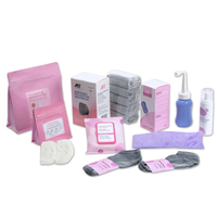 Kit Essentiel de Maternité pour l'Accouchement et Soins Vaginaux Post-partum – Articles Personnalisables pour Femmes Enceintes, Marque Privée OEM, Coton