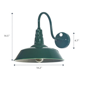 Lampada da parete a collo d'oca personalizzata in lotti lampada da parete per illuminazione del corridoio della soffitta esterna impermeabile <span class=keywords><strong>3</strong></span> colori vendita calda di alta qualità - Product Image 3