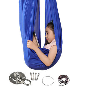 Indoor Therapy Polyester Aerial Yoga <b>Swing</b> for Kids with Autism ADHD & Sensory Processing for Children's Yoga Practice - Product Image 5