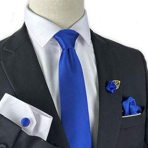 Hommes <span class=keywords><strong>Costume</strong></span> Formel Cérémonie De Mariage Cravates <span class=keywords><strong>Pas</strong></span> <span class=keywords><strong>Cher</strong></span> Cravates Noeud Papillon Mouchoir Épinglette Boutons De Manchette Setavat Ce - Product Image 1