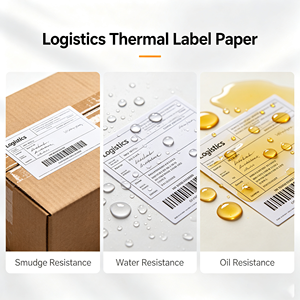 60x40, 40x30 thermal shipping labels, self-adhesive thermal label rolls, thermal labels for transport - Product Image 3