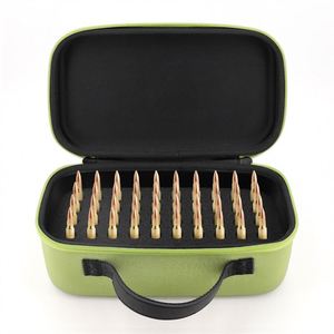 Custom EVA Hard Case Military Outdoor Tactical Waterproof Zipper Bullets 9mm Ammo Case Carrying Box