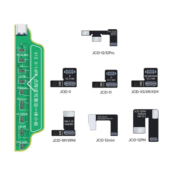 JC V1SE WiFi Version Programmer New Upgrade for iPhone X-14 Pro Max Face ID Repair Non-removal No Soldering Dot Projector Tools