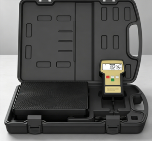 Balance numérique de pesée de réfrigérant certifiée CE RCS-220 100 kg avec arrêt automatique pour l'entretien CVC en Europe centrale - Product Image 1