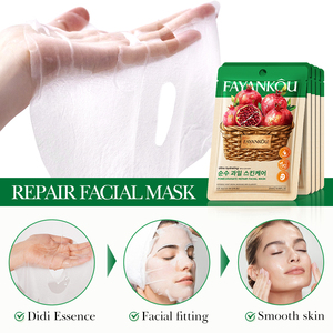 มาส์กหน้าสมุนไพรทับทิม FAYANKOU OEM ช่วยให้ผิวกระจ่างใสและชุ่มชื้น เหมาะสำหรับผิวแห้งและผิวมัน - Product Image 4