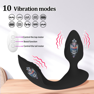 Masseur anal sans fil télécommandé pour hommes, stimulateur de prostate G, <span class=keywords><strong>plug</strong></span> anal <span class=keywords><strong>Aneros</strong></span>, masturbateur masculin - Product Image 3