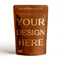 Sachets Doypack Personnalisables avec Logo, Refermables, en Aluminium-Plastique, pour Emballage Alimentaire (Grains de Café et Lait), Durables