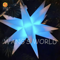Innen gebrauch 1L Burst Mor avian Star Lights Batterie betriebenes explodieren des Licht Weihnachts dekoration