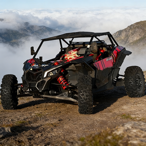 Mini SSV professionnel 1500cc à essence 4 temps haute puissance pour 4 roues 2 places avec structure renforcée pour la montée en pente et le tout-terrain - Product Image 1