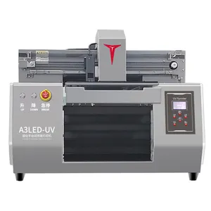 Sonpuu Printer Braille timbul, kecepatan tinggi UV aluminium Plater UV A3 3050 UV Printer untuk poster