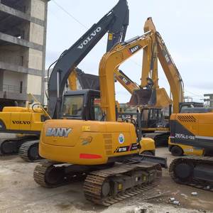 Excavadoras Usadas Sany SY75C, Excavadora de Orugas Grande de 7.5 Toneladas, Motor Sany, Excavadora Usada a Precio Económico - Product Image 5