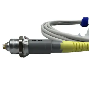 连接器定制要求医疗电缆和电线与快速连接器LEMOS电线连接器