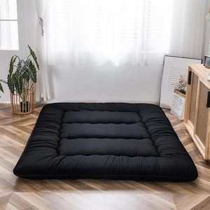 <strong>Futon</strong> <strong>Mattress</strong> 4" Thick Cotton Eco-Friendly Washable All-Season Dormitory Floor Foldable Roll Pad Hotel &amp; Home Use Customizable - Product Image 2