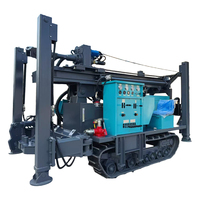 Foreuse de carottage de roche Feiyang, moteur diesel-pneumatique, portable et mobile, pour la construction de puits d'eau, avec pompe