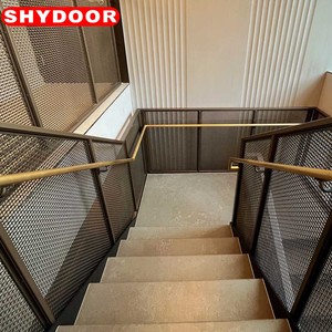 Rampe d'escalier en <span class=keywords><strong>acier</strong></span> inoxydable 304 pour intérieur et extérieur - Design moderne, robuste, résistant à la rouille, à la corrosion et aux intempéries - Product Image 2