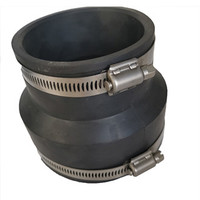 Raccord de compression flexible pour tuyau d'eau, avec douille filetée réductrice