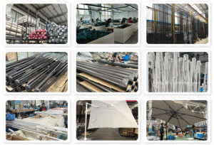 Sombrilla de jardín de charol para exteriores, MI-LAN, gran refugio comercial, sombrilla - Product Image 5