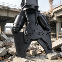 Cisailles hydrauliques Eagle de 25 tonnes de pointe avec fonction de rotation flexible pour les travaux de démolition de bâtiments