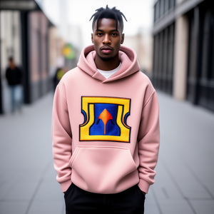 Sudadera con capucha con estampado floral de medianoche Tapiz de unicornio medieval tejido y lavado para resistencia al agua - Product Image 5