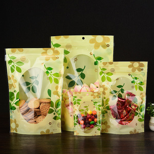 Flat Bottom Reusable Stand up Pouch Plastic Candy Packaging Zipper High Quality Bag for <b>Seed</b> <b>Storage</b> Wholesale - Product Image 1