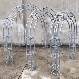 Structure en <span class=keywords><strong>arche</strong></span> semi-circulaire, cadre de support pour mariage, cadre d'<span class=keywords><strong>arche</strong></span> florale, cadre d'<span class=keywords><strong>arche</strong></span> circulaire, couloir - Product Image 5
