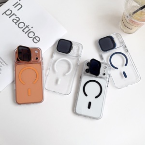 เคสแข็งแม่เหล็กใสพิเศษพร้อมฝาครอบป้องกันเลนส์สำหรับโทรศัพท์ 17 Pro Max เคสกันกระแทก - Product Image 5
