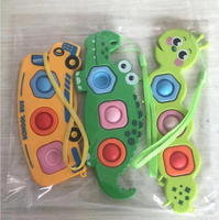 Juguetes Sensoriales Fidget Popper para Niños Pequeños de 1 a 3 Años, Juguete Educativo Montessori de Viaje para Niños y Niñas, Juego de Juguetes para Aliviar el Estrés