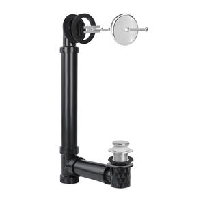 حوض استحمام بفتحة واحدة لحوض الاستحمام ، طقم غطاء لتصريف النفايات الفائق ، مناسب Sch. 40 أنبوب بولي كلوريد الفينيل ABS نفايات الحمام للحمام يوني الأخضر - Product Image 4