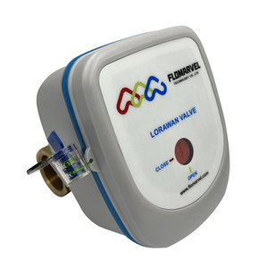 Válvula de bola inalámbrica LoRaWAN NB-IoT con actuador eléctrico para corte de agua, con batería, de latón, DN15 DN20 DN25 DN32, directamente del fabricante - Product Image 2