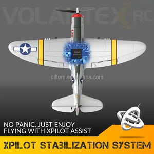 Volantex 76116 P-<span class=keywords><strong>47</strong></span> Thunderbolt 400MM 2,4G 4CH <span class=keywords><strong>RC</strong></span> avión planeador RTF avión de combate acrobático modelo de juguete - Product Image 4