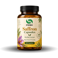 Capsules de Safran Premium, Formule Bien-être Botanique, Fabricant de Capsules de Safran en Marque Blanche OEM